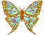 pastel-colored-butterflies