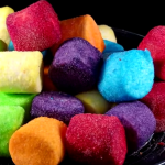 Rainbow marshmallows